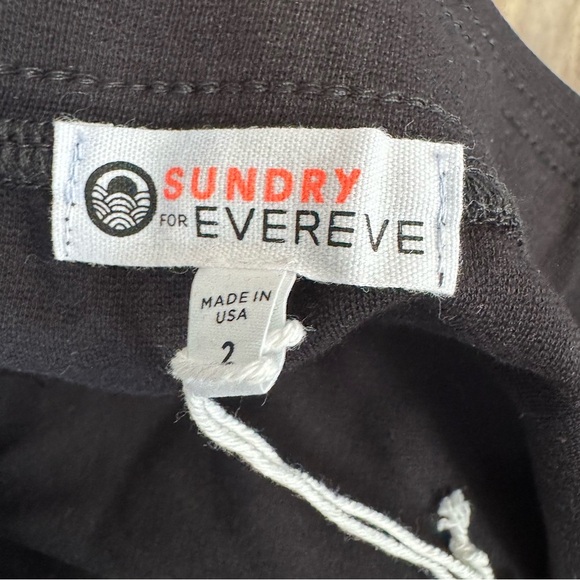 NWT! SUNDRY FOR EVEREVE Bungee Cord Black Knit
Skirt - Picture 9 of 9